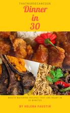 Load image into Gallery viewer, Dinner in 30! Ebook 30% OFF! No code needed!