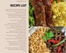 Load image into Gallery viewer, Dinner in 30! Ebook 30% OFF! No code needed!